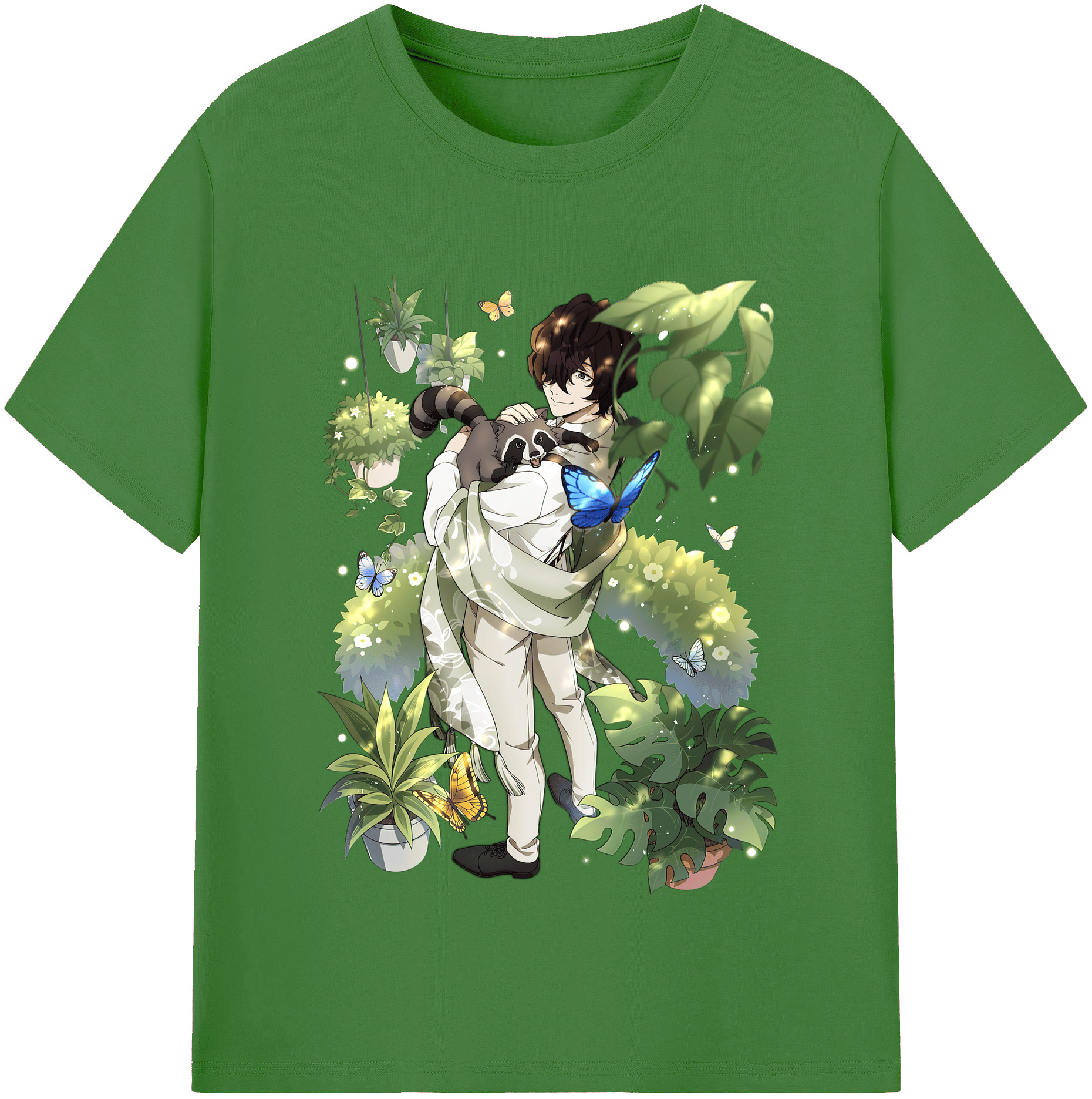 （画像用） 文豪ストレイドッグス Bungo Stray Dogs レディースカジュアルプリントTシャツ（綿100％）